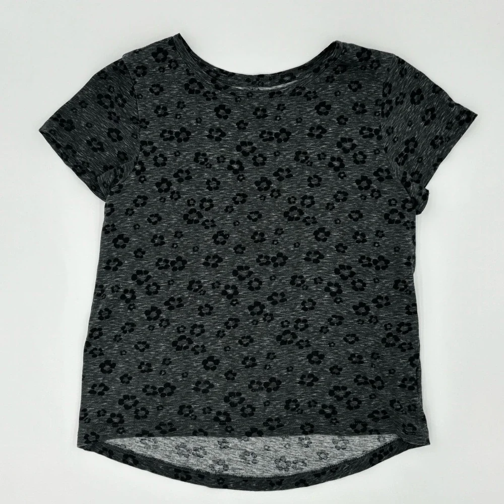 EUC Old Navy Girls Flower Tee